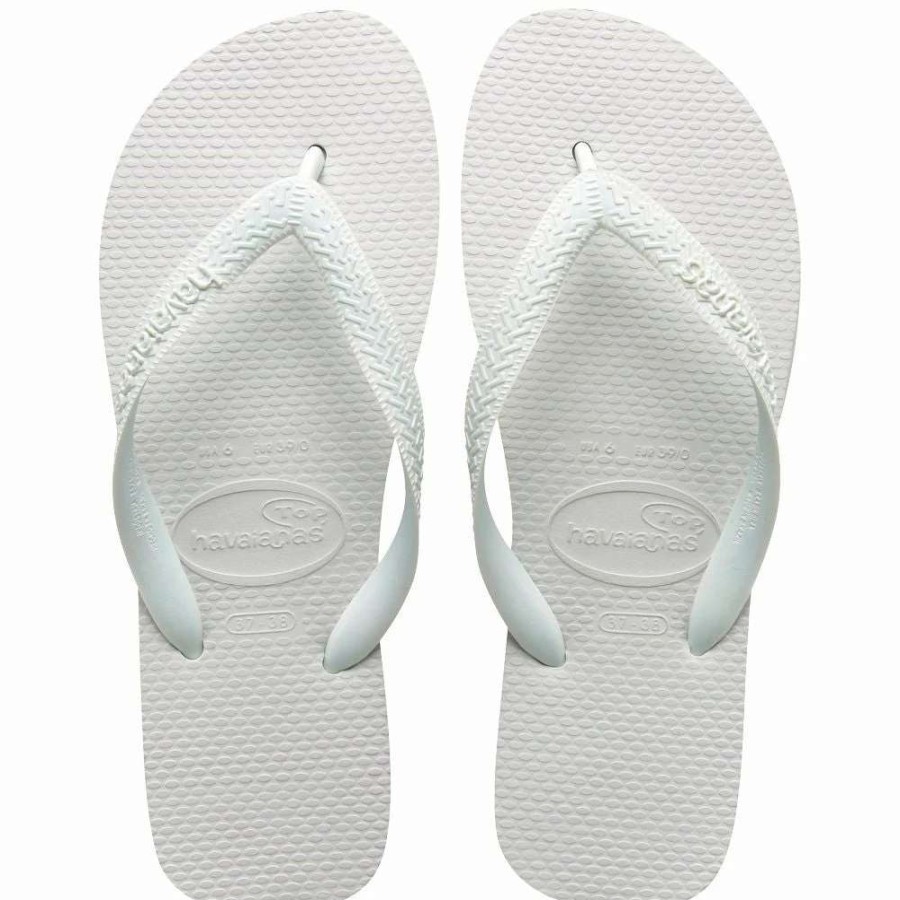 Flip-Flops * | Havaianas Women'S Top Flip Flop In White