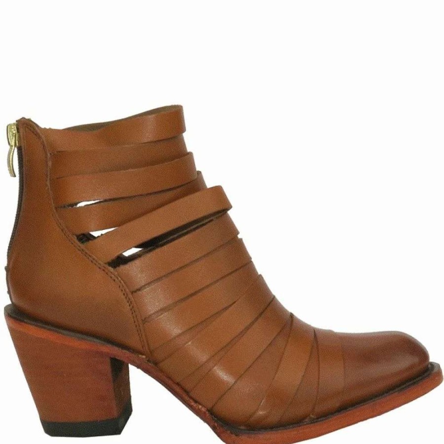 Ankle Boots * | Getoutside Women'S Lola Strappy Heel Boot In Maple