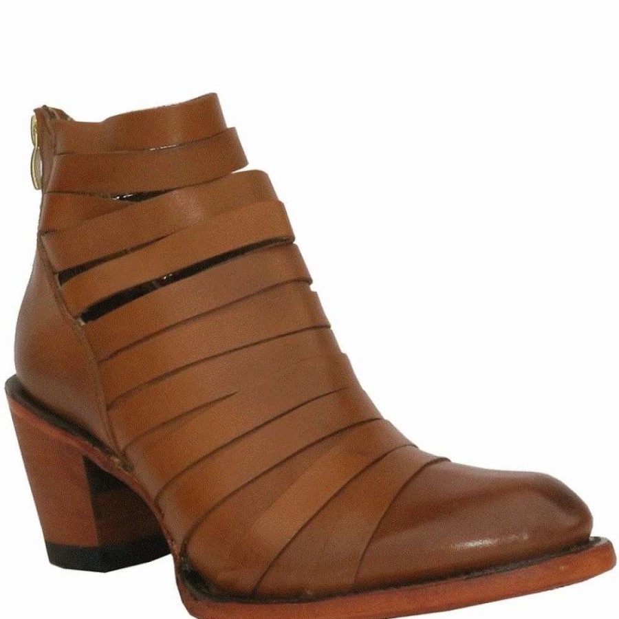 Ankle Boots * | Getoutside Women'S Lola Strappy Heel Boot In Maple