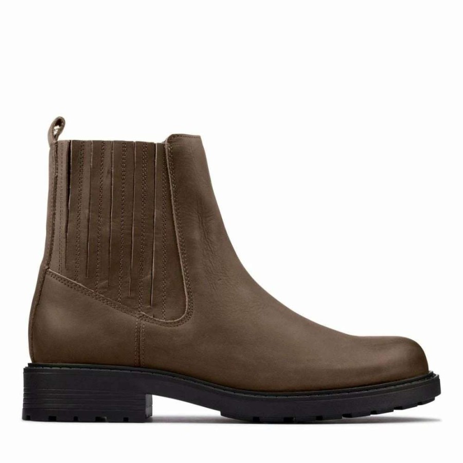 Ankle Boots * | Clarks Women'S Orinoco2 Mid In Taupe