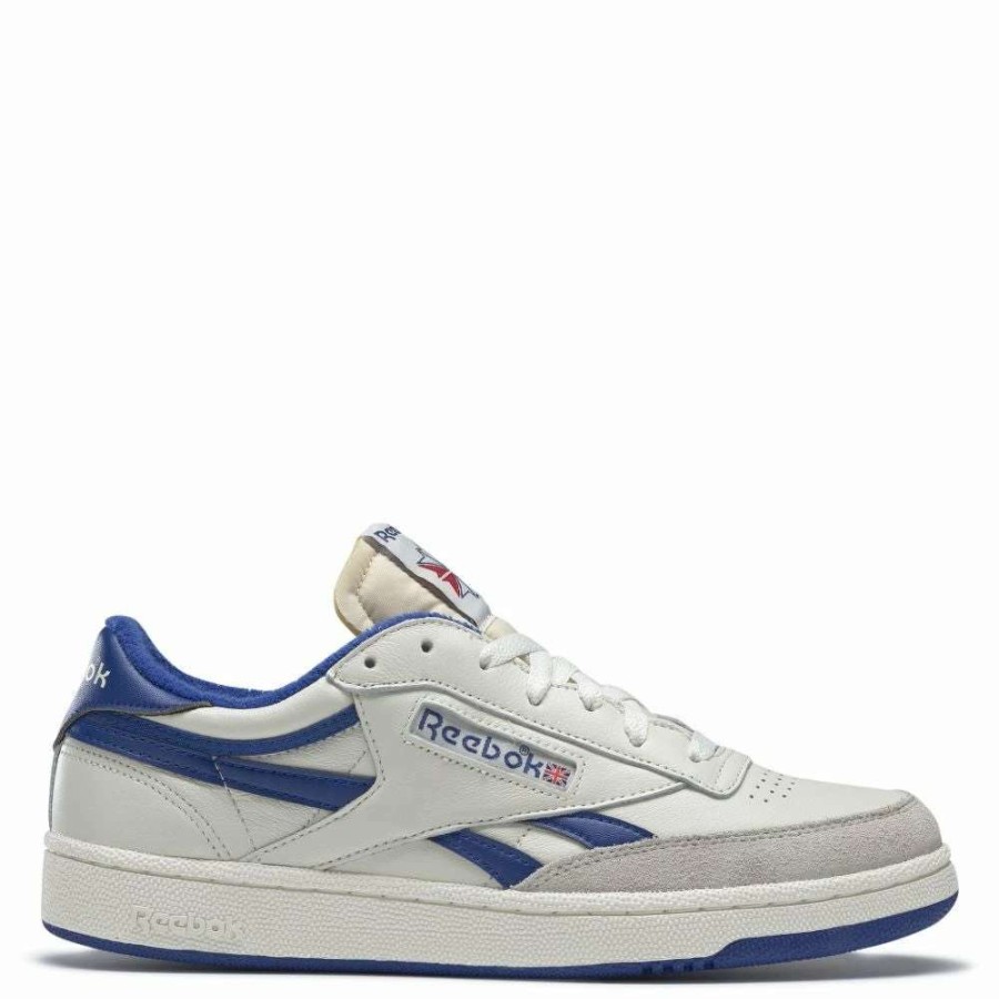 Athletic * | Reebok Men'S Club C Revenge Vintage In Chalk/Collegiate Royal/Excellent Red