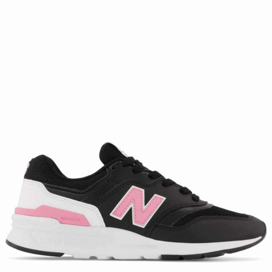 Low Top * | New Balance Women'S 997H In Black With Bubblegum