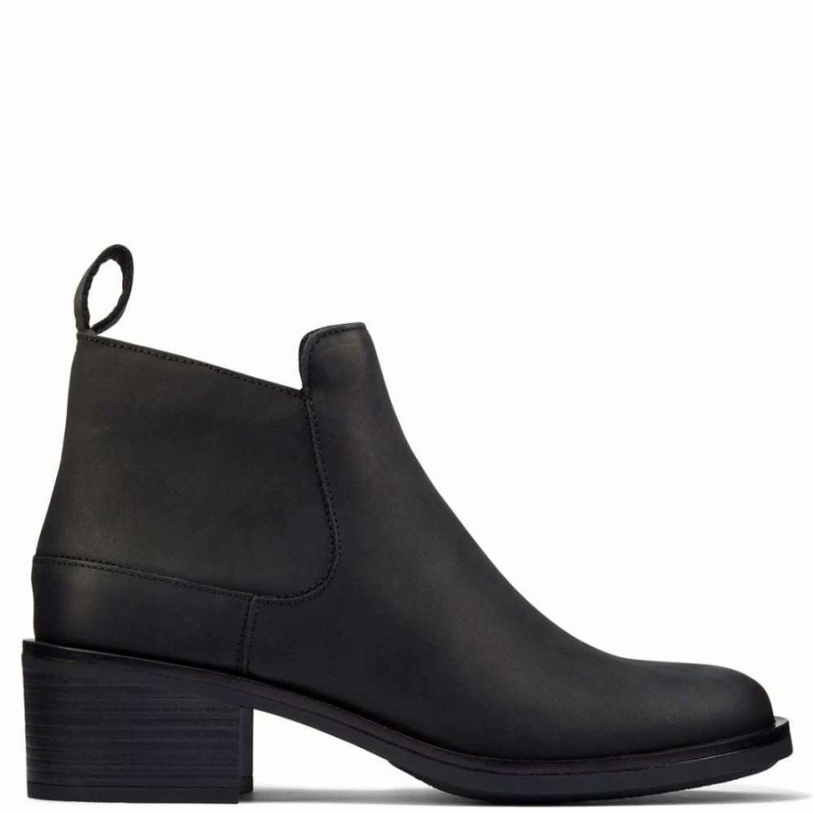 Ankle Boots * | Clarks Women'S Memi Zip In Black Leather