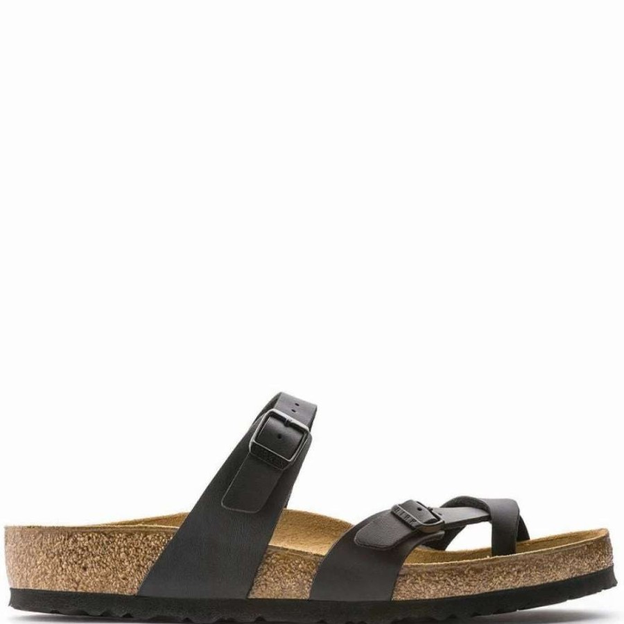 Strap Sandals * | Birkenstock Mayari Birko-Flor In Black