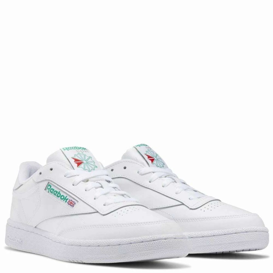 Low Top * | Reebok Women'S Club C 85 In White/Green