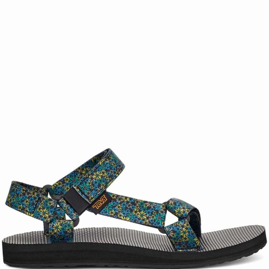 Strap Sandals * | Teva Women'S Original Universal Wildflower In Blue/Green