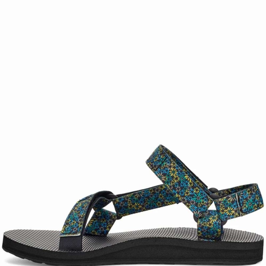 Strap Sandals * | Teva Women'S Original Universal Wildflower In Blue/Green