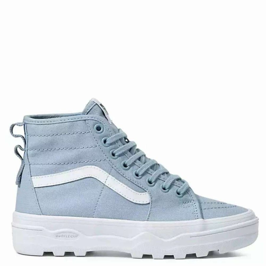 High Top * | Vans Women'S Sentry Sk8-Hi Wc In Heavy Canvas Ashley Blue