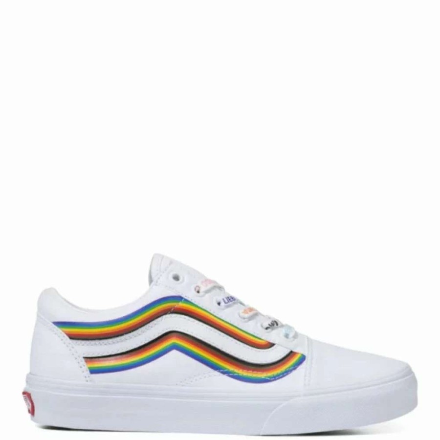 Low Top * | Vans Pride Old Skool In White/True White