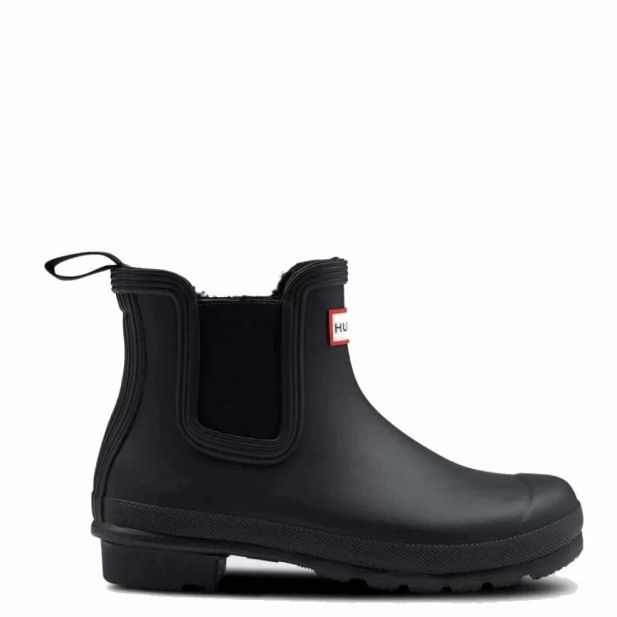 Ankle Boots * | Hunter Women'S Original Insulated Chelsea Boots In Black