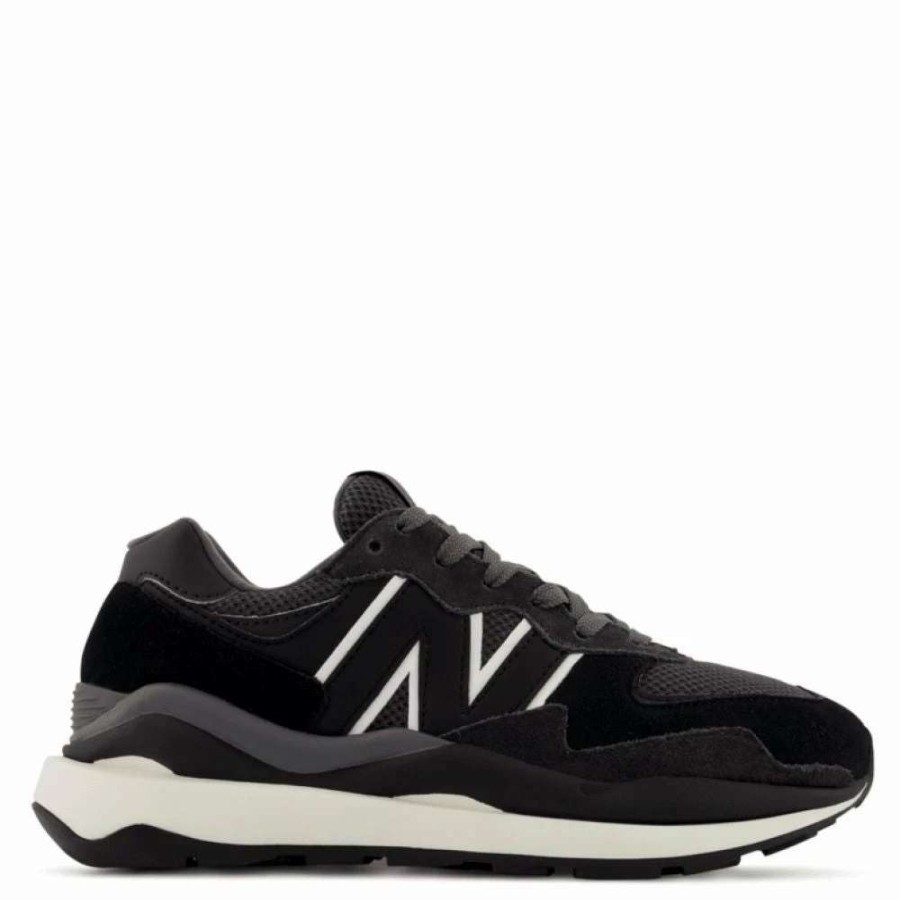 Low Top * | New Balance Women'S 57/40 Bandier In Black With Sea Salt