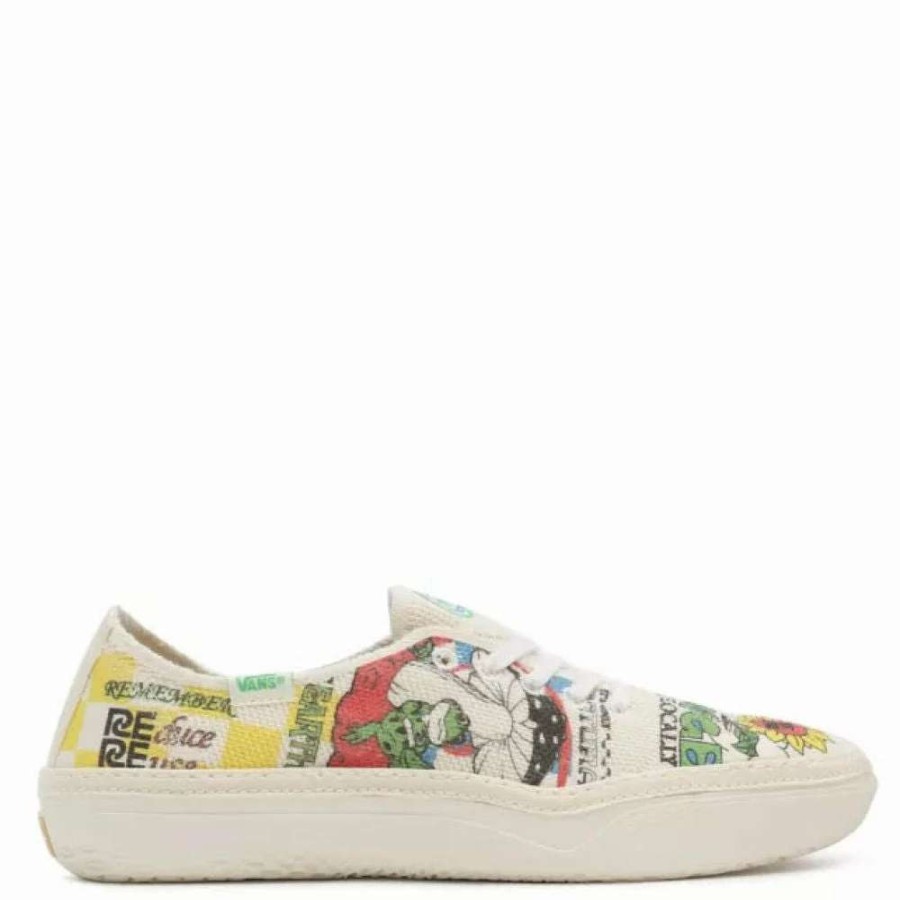 Low Top * | Vans Eco Theory Circle Vee In Eco Positivity/Natural