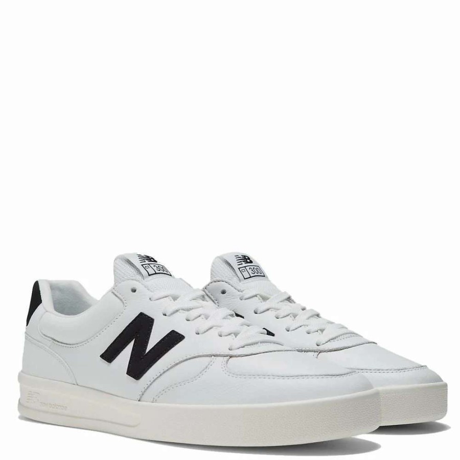 Low Top * | New Balance Ct300 In White With Black