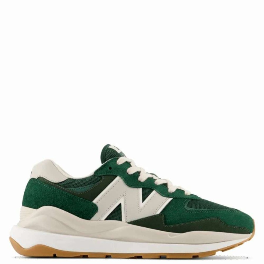 Low Top * | New Balance 57/40 In Nightwatch Green With Timberwolf And White