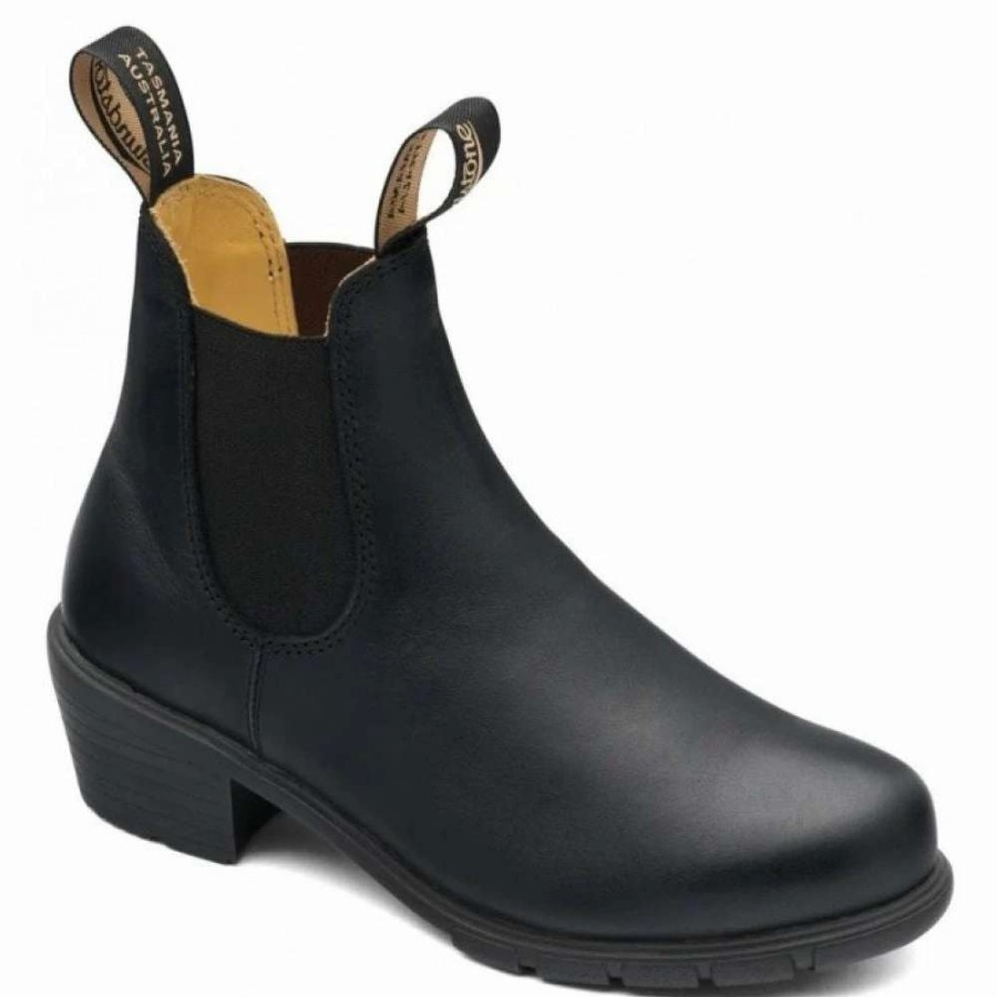 Ankle Boots * | Blundstone Women'S Series Heel In 1671 Black