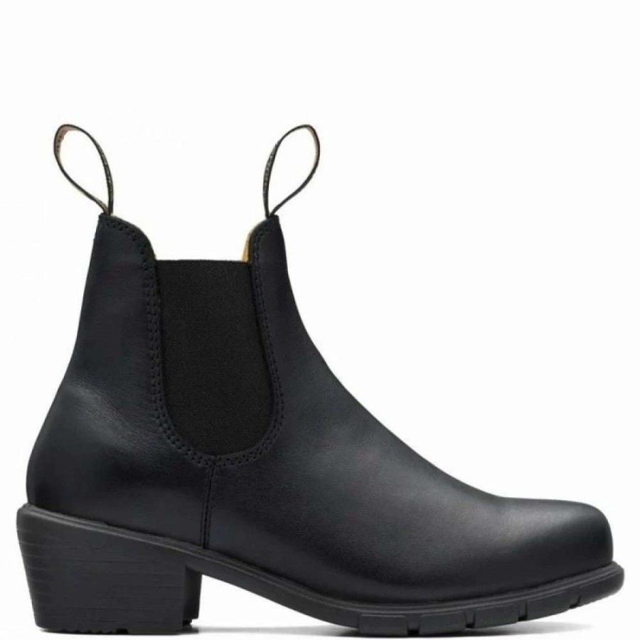 Ankle Boots * | Blundstone Women'S Series Heel In 1671 Black