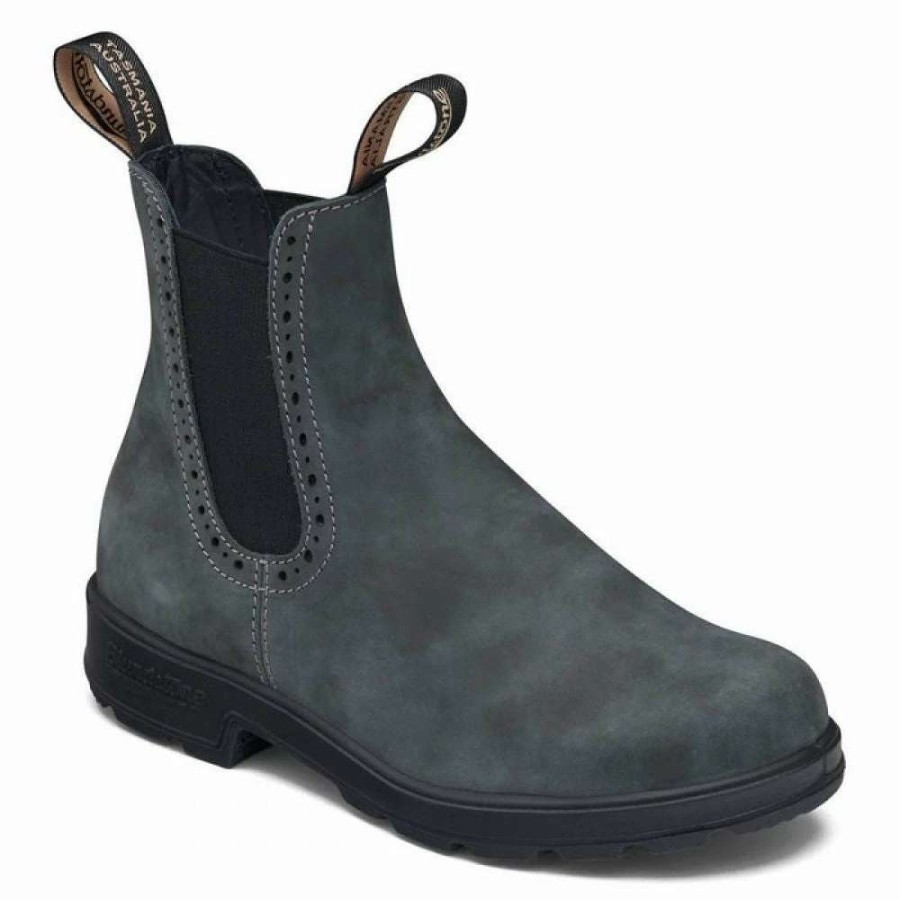 Ankle Boots * | Blundstone Women'S Original Hi Top 1630 In Rustic Black