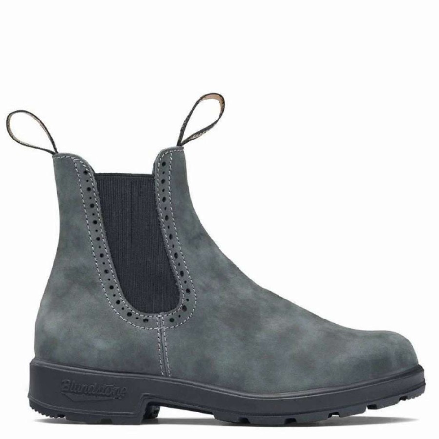 Ankle Boots * | Blundstone Women'S Original Hi Top 1630 In Rustic Black