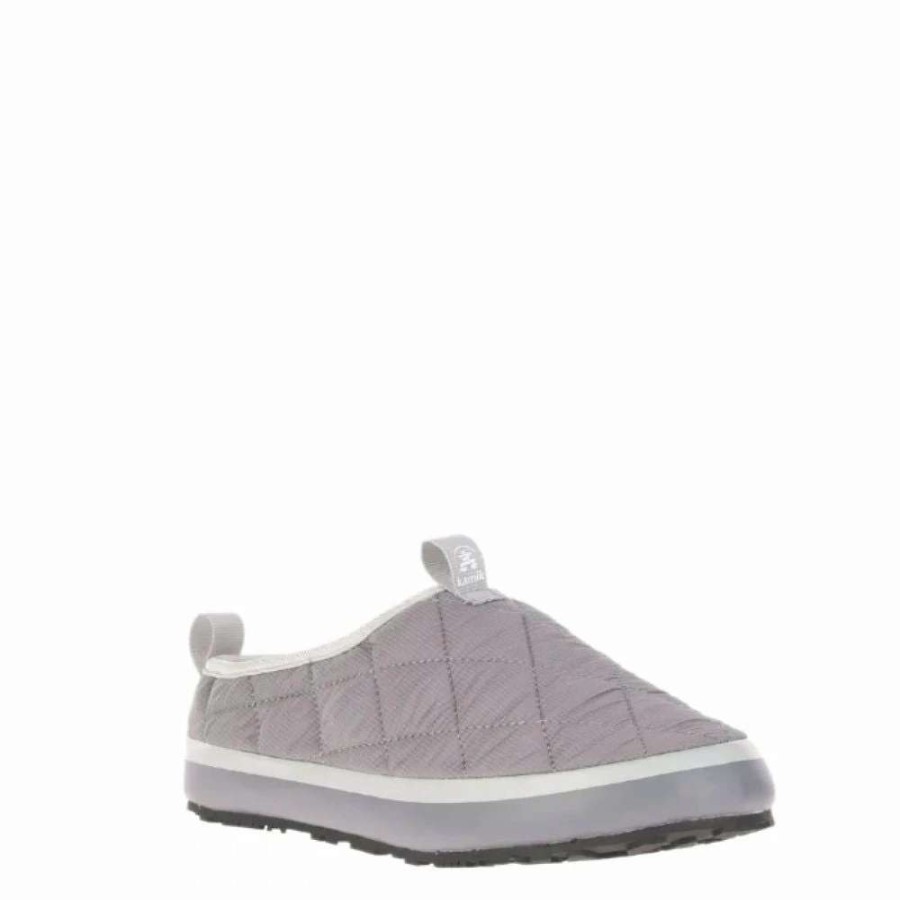 Indoor * | Kamik Women'S Puffy Slipper In Light Grey