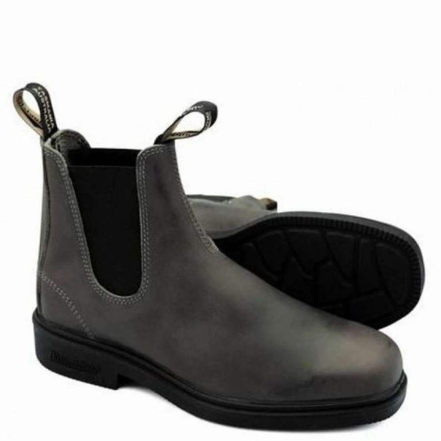 Ankle Boots * | Blundstone Dress 1395 In Steel Grey