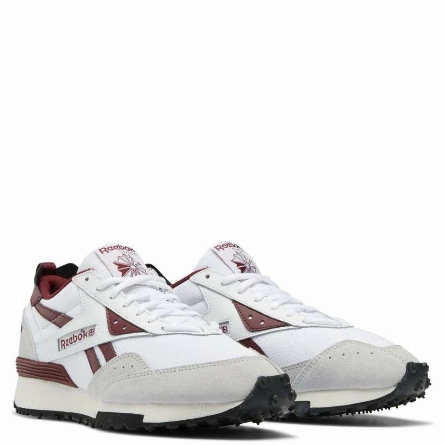 Athletic * | Reebok Men'S Lx2200 In Ftwr White/Classic Burgundy/Pure Grey 2