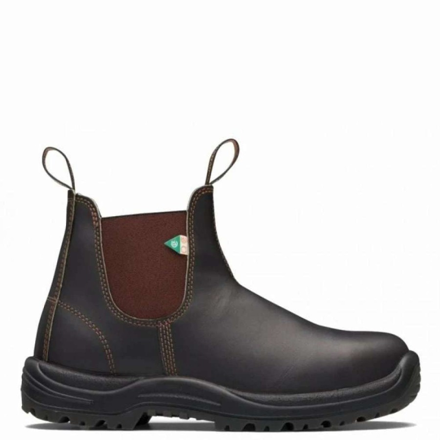 Ankle Boots * | Blundstone Work & Safety Boot 162 In Stout Brown