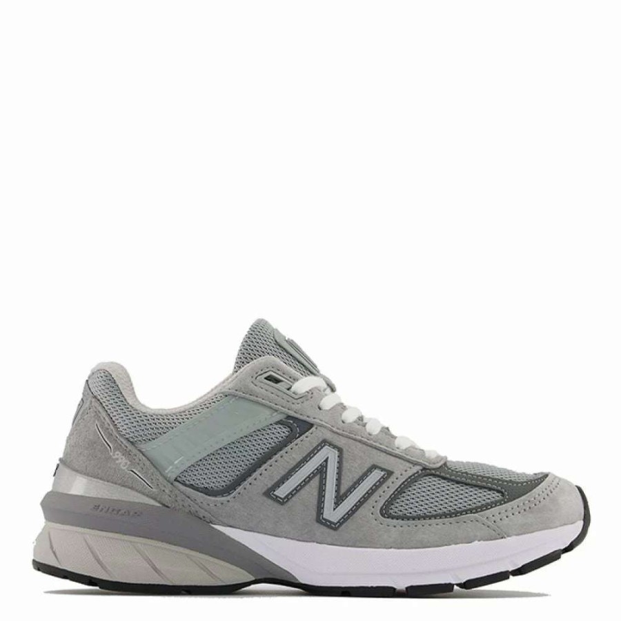 Athletic * | New Balance Men'S Made In Us 990V5 In Grey With Castlerock