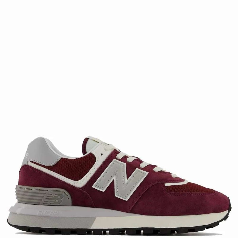 Athletic * | New Balance Men'S 574 Garnet With Rain Cloud