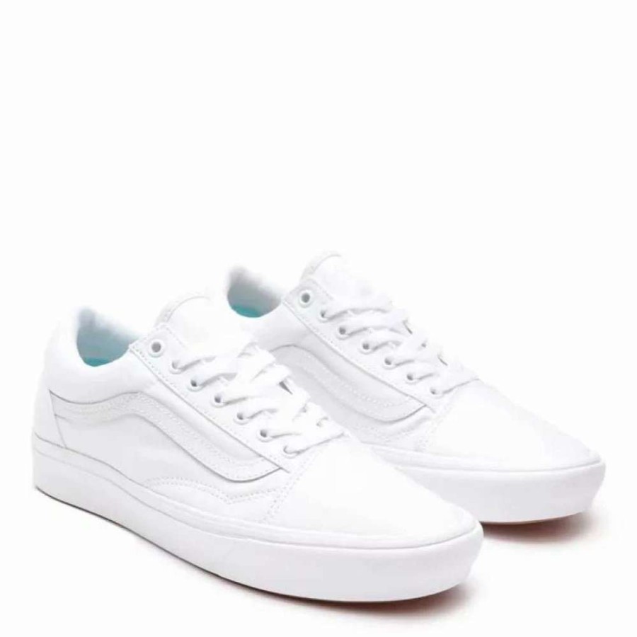 Low Top * | Vans Comfycush Old Skool In True White