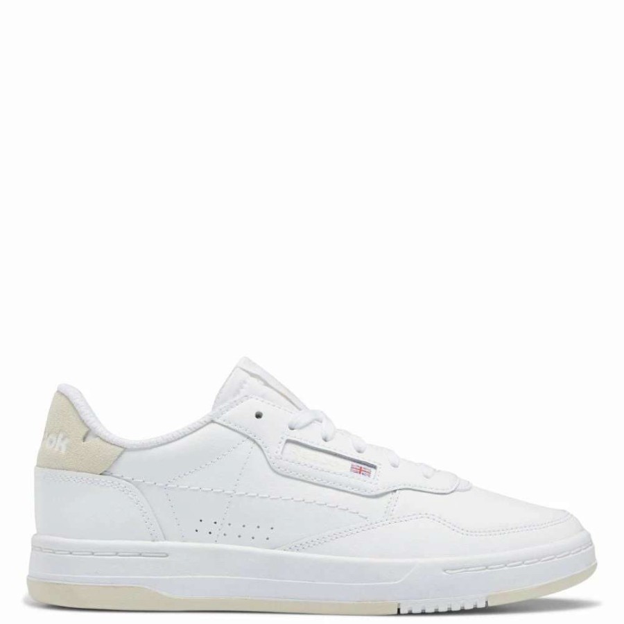 Low Top * | Reebok Women'S Court Peak In Ftwr White/Alabaster/Rbbr White