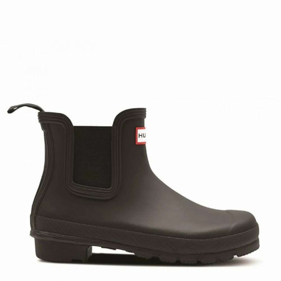 Ankle Boots * | Hunter Women'S Original Chelsea Boot In Black