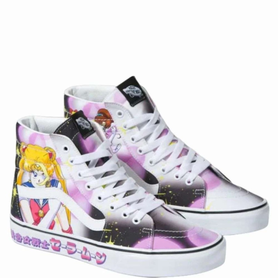 High Top * | Vans X Pretty Guardian Sailor Moon Sk8-Hi In Black/Pink