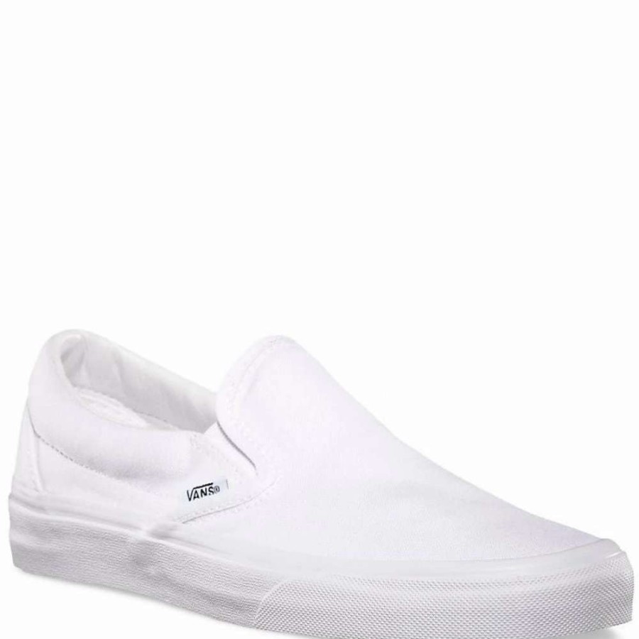 Low Top * | Vans Slip-On In True White