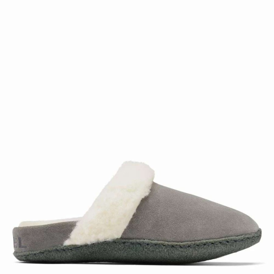 Indoor * | Sorel Women'S Nakiska Slide Ii Slipper In Quarry/Grill