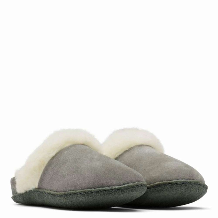 Indoor * | Sorel Women'S Nakiska Slide Ii Slipper In Quarry/Grill