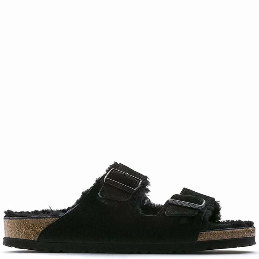 Indoor * | Birkenstock Arizona Shearling In Black