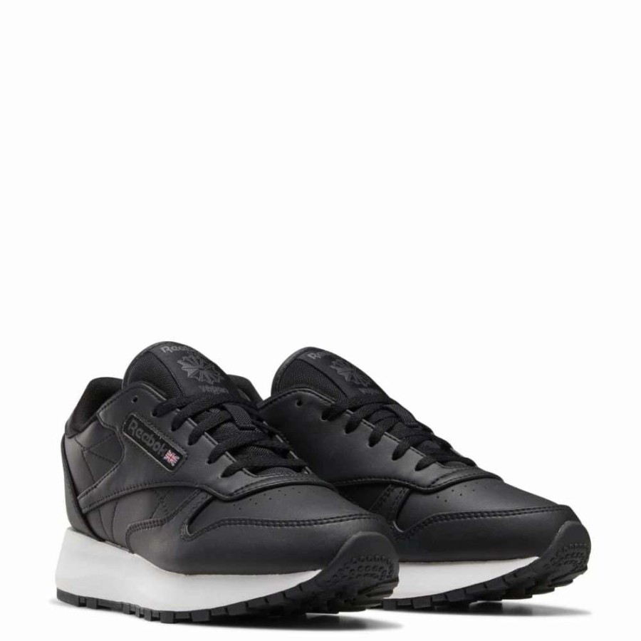 Low Top * | Reebok Women'S Classic Sp Vegan In Core Black/Pure Grey 7