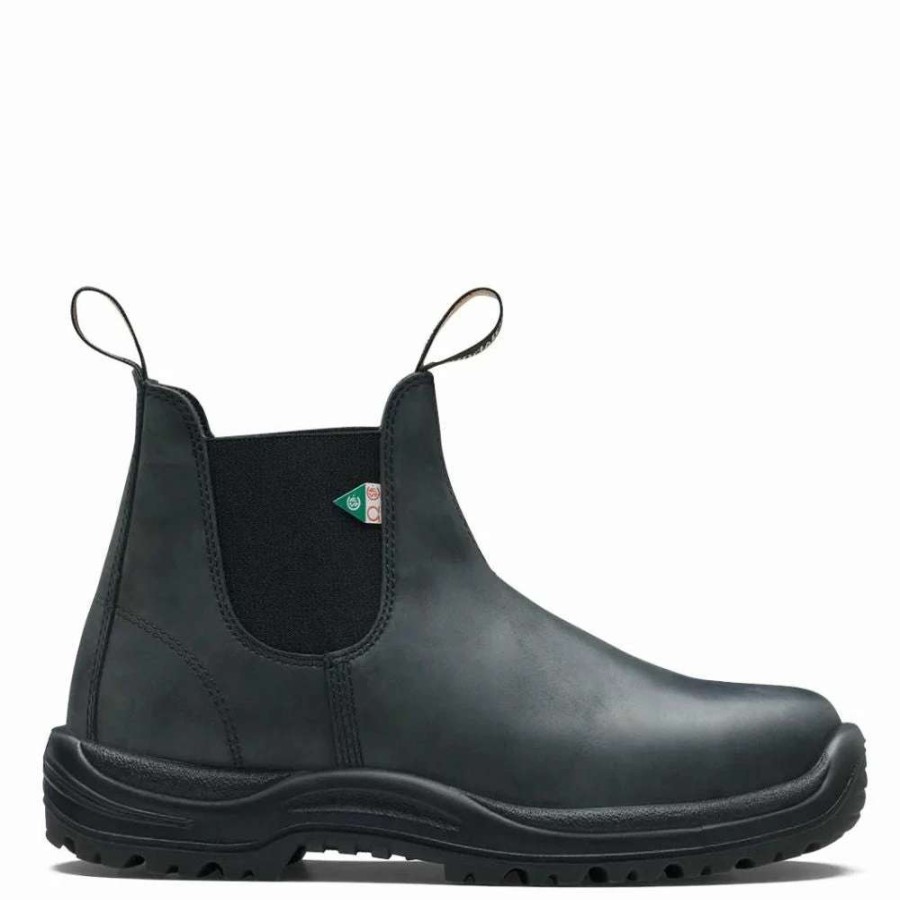 Ankle Boots * | Blundstone Work & Safety Boot 181 In Waxy Rustic Black