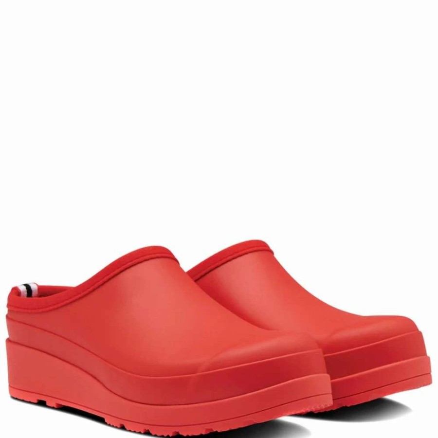 Outdoor * | Hunter Women'S Play Clogs In Red