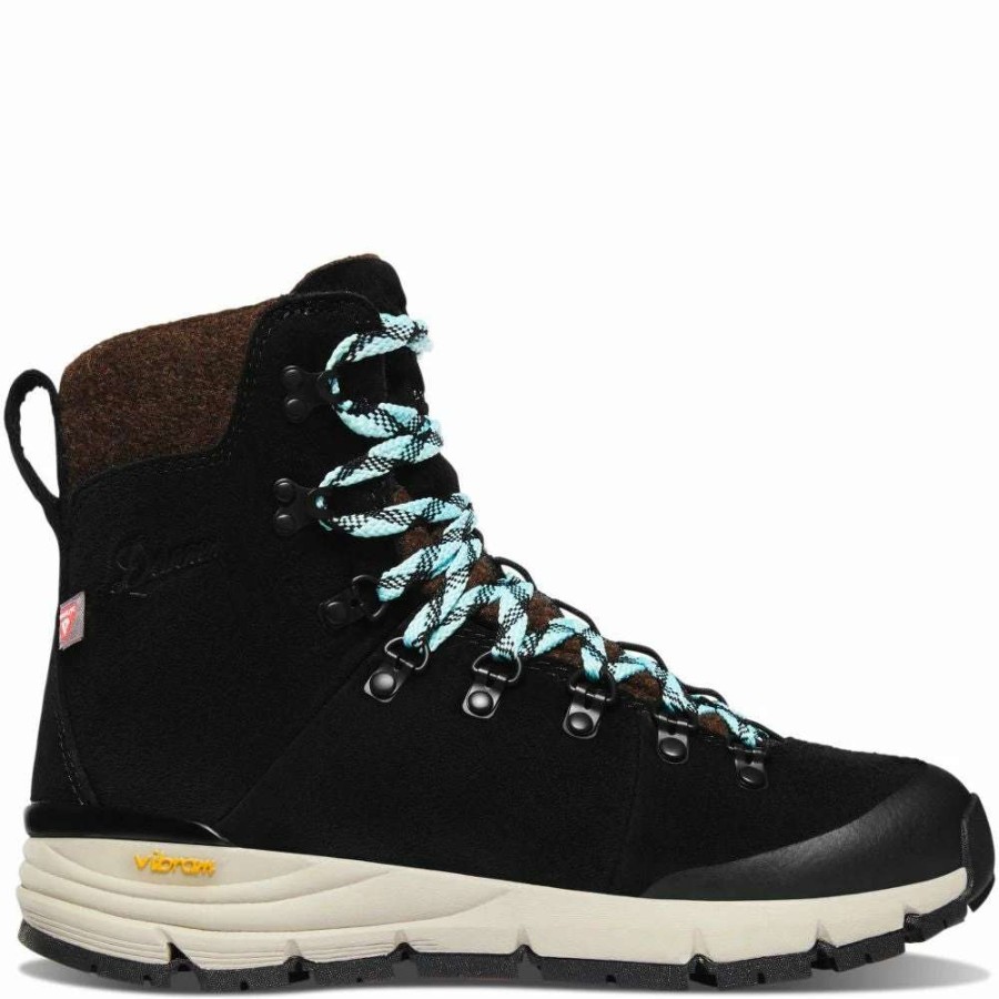 Ankle Boots * | Danner Women'S Arctic 600 Size Zip In Black/Spark Blue