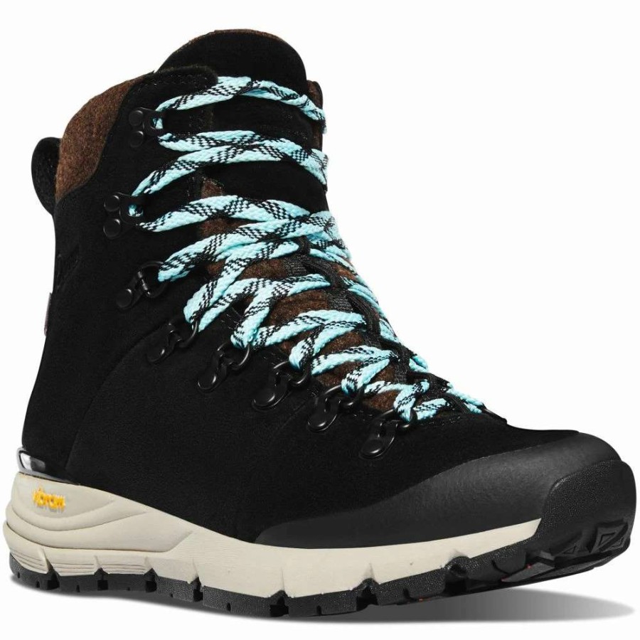 Ankle Boots * | Danner Women'S Arctic 600 Size Zip In Black/Spark Blue