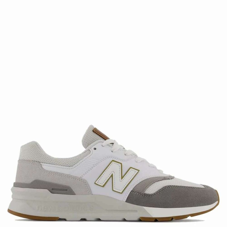 Low Top * | New Balance Men'S 997H In White With Grey