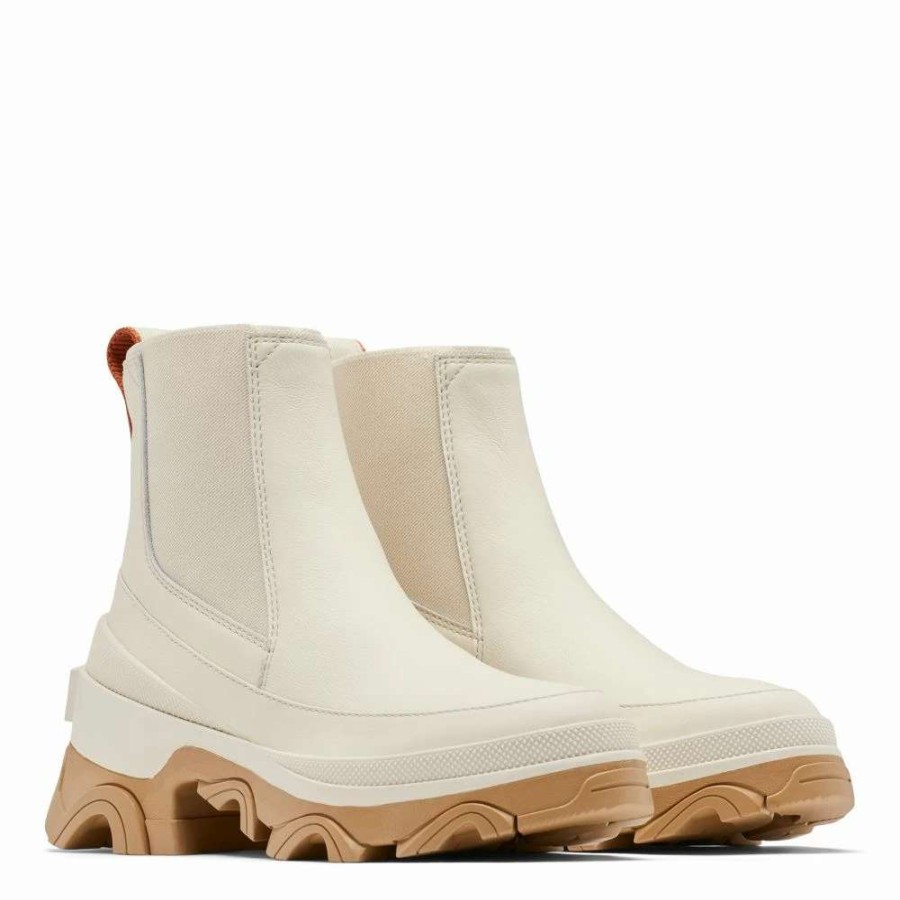 Ankle Boots * | Sorel Women'S Brex Chelsea Boot In Natural/Sea Salt