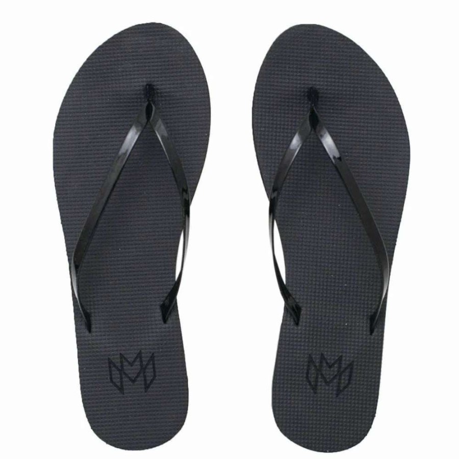 Flip-Flops * | Malvados Women'S Lux In Noir