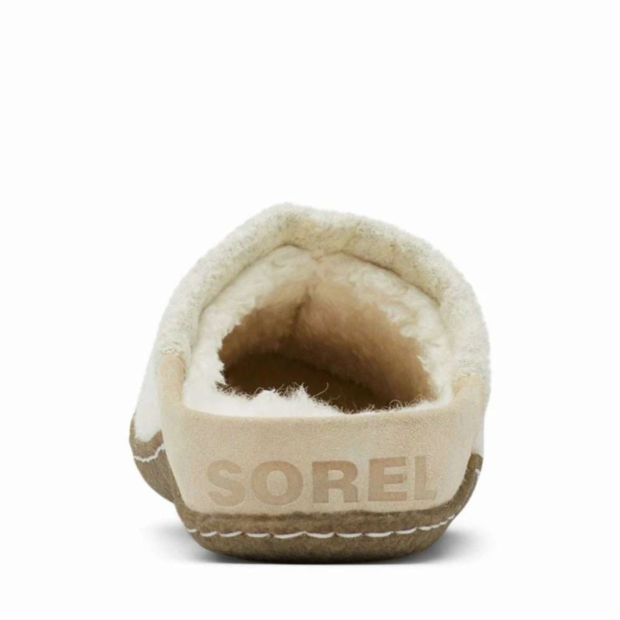 Indoor * | Sorel Women'S Nakiska Scuff Slipper In Ancient Fossil/Gum 2