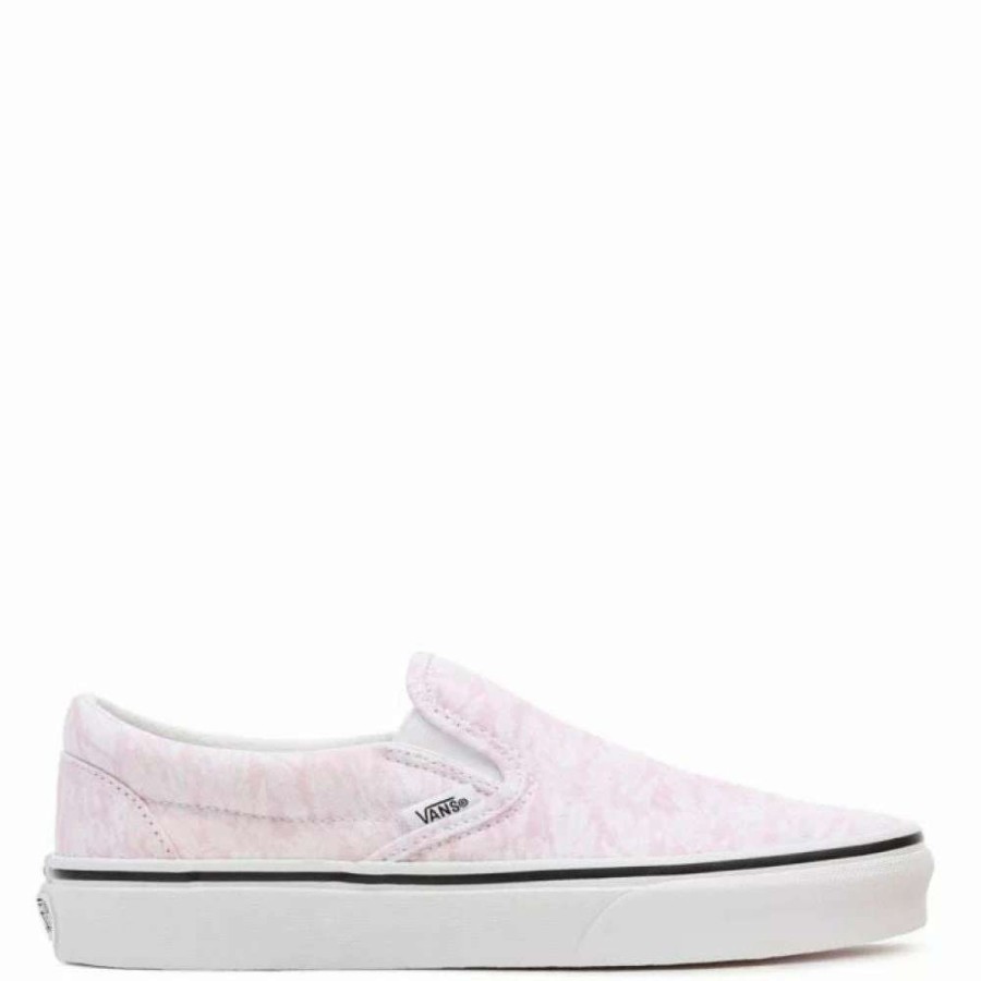 Low Top * | Vans Women'S Washes Classic Slip-On In Cradle Pink/True White