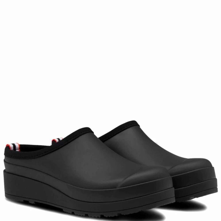 Outdoor * | Hunter Women'S Play Clogs In Black