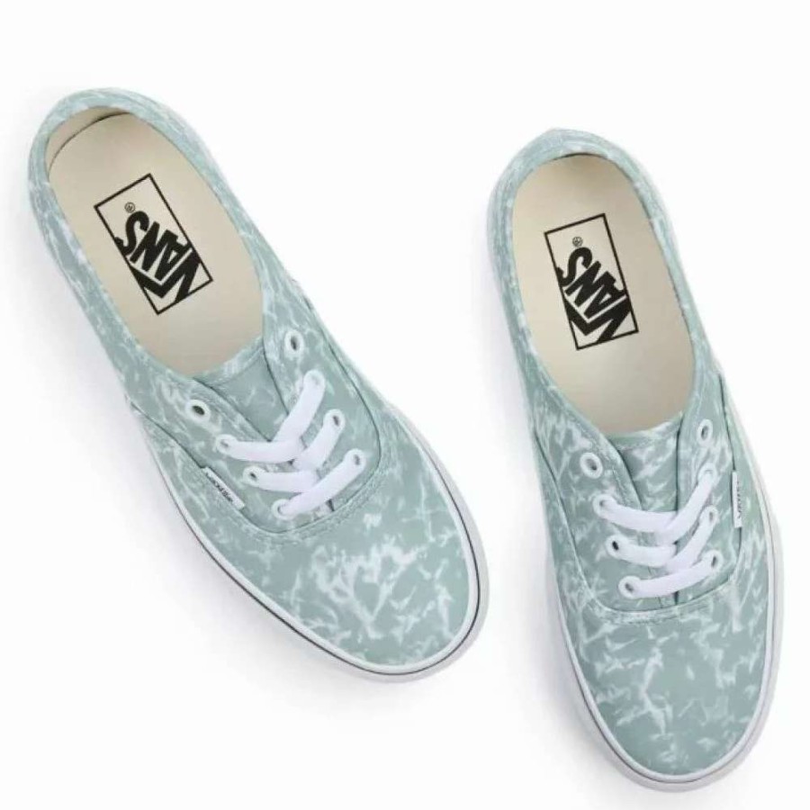 Low Top * | Vans Women'S Washes Authentic In Caledon Green/True White