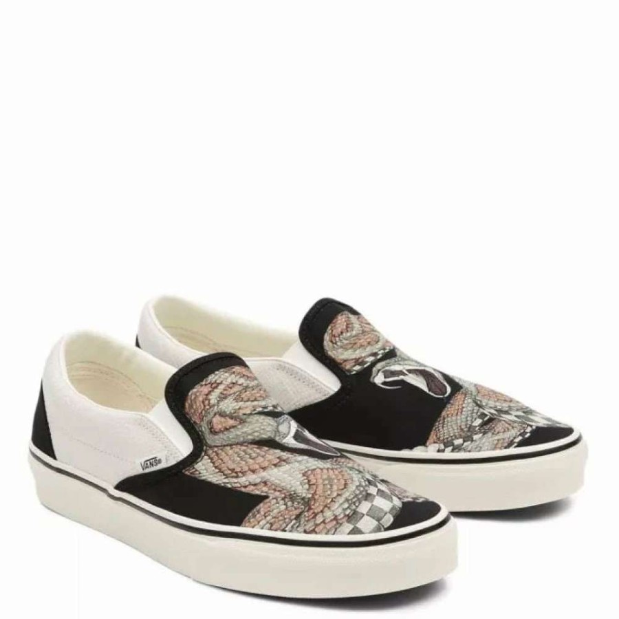 Low Top * | Vans Desert Classic Slip-On In Snake/Black