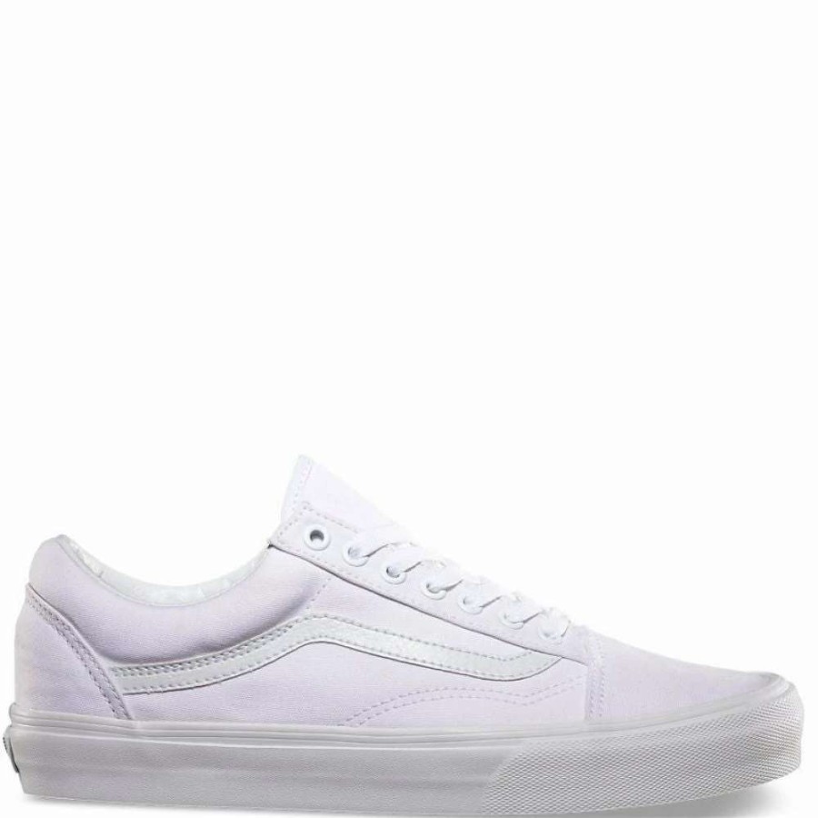 Low Top * | Vans Old Skool In True White